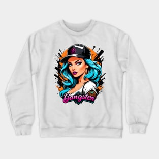 Neon Gangster Woman Crewneck Sweatshirt